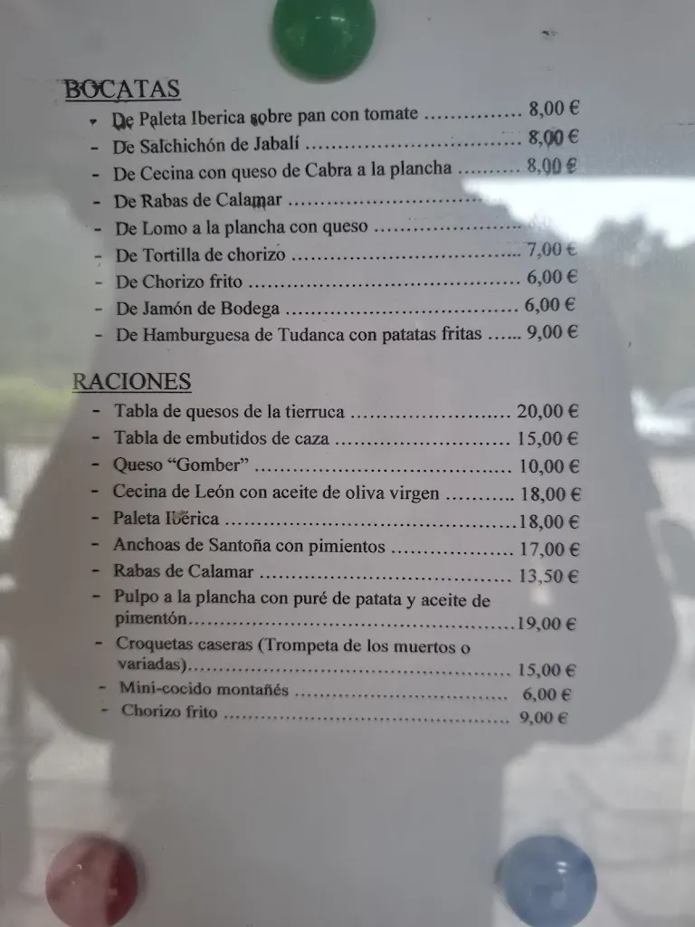 Menü_Casa Lucas_Cabuérniga_Bild_2