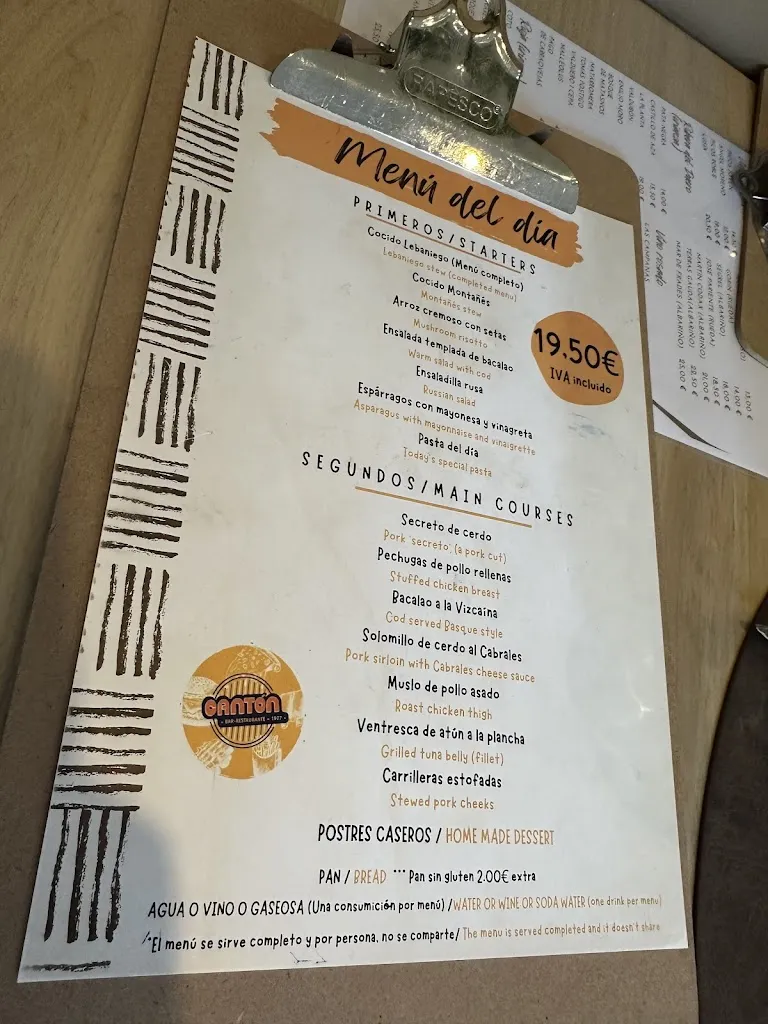 Menu_El Canton_Camaleño_immagine_2