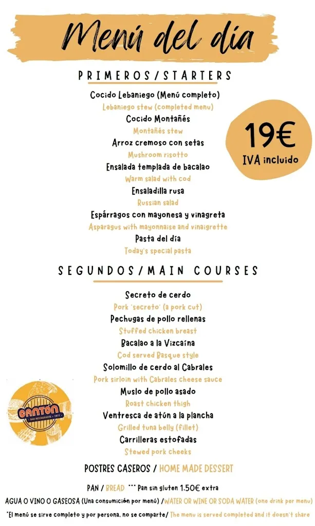 Menu_El Canton_Camaleño_immagine_4