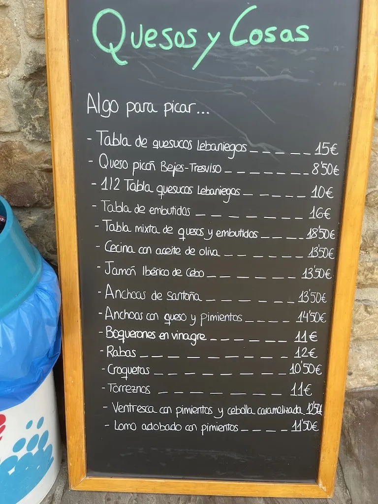 Menu_Quesos y Cosas_Camaleño_immagine_4