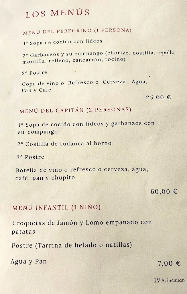 Menu_El Cenador del Capitán_Camaleño_image_3