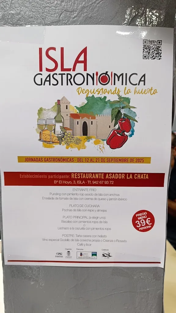 Menu_Restaurante la Chata_Arnuero_image_1