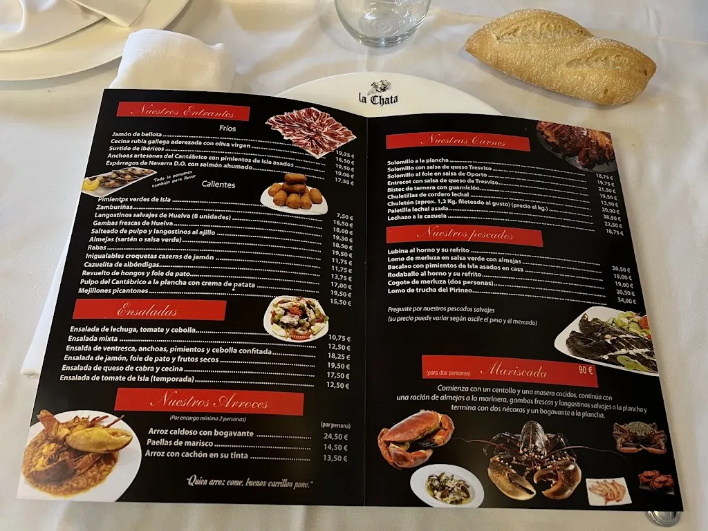 Menu_Restaurante la Chata_Arnuero_image_4