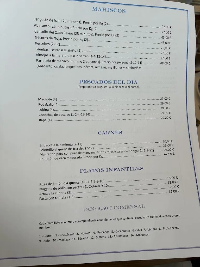 Menu_Astuy Restaurante_Arnuero_immagine_1