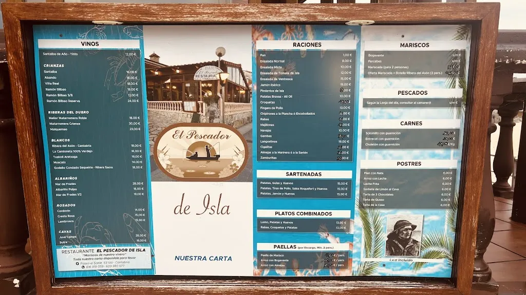 Menu_Restaurante El Pescador_Arnuero_image_4