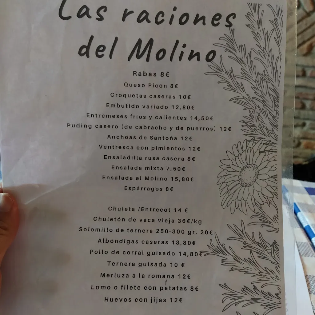 Menu_El Molino de Vejorís_Corvera de Toranzo_image_4