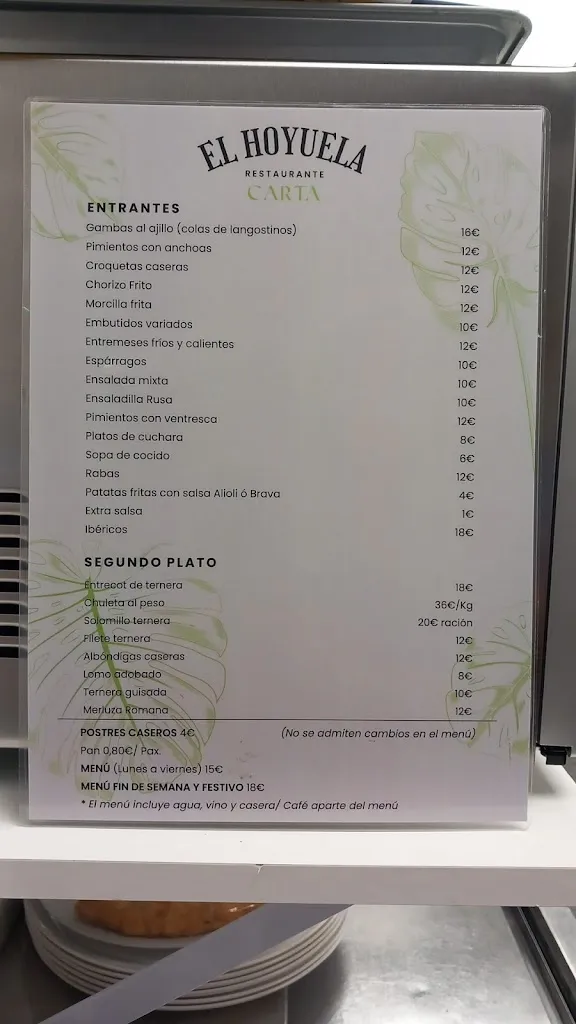 Menu_Restaurante Bar Hoyuela_Corvera de Toranzo_image_1