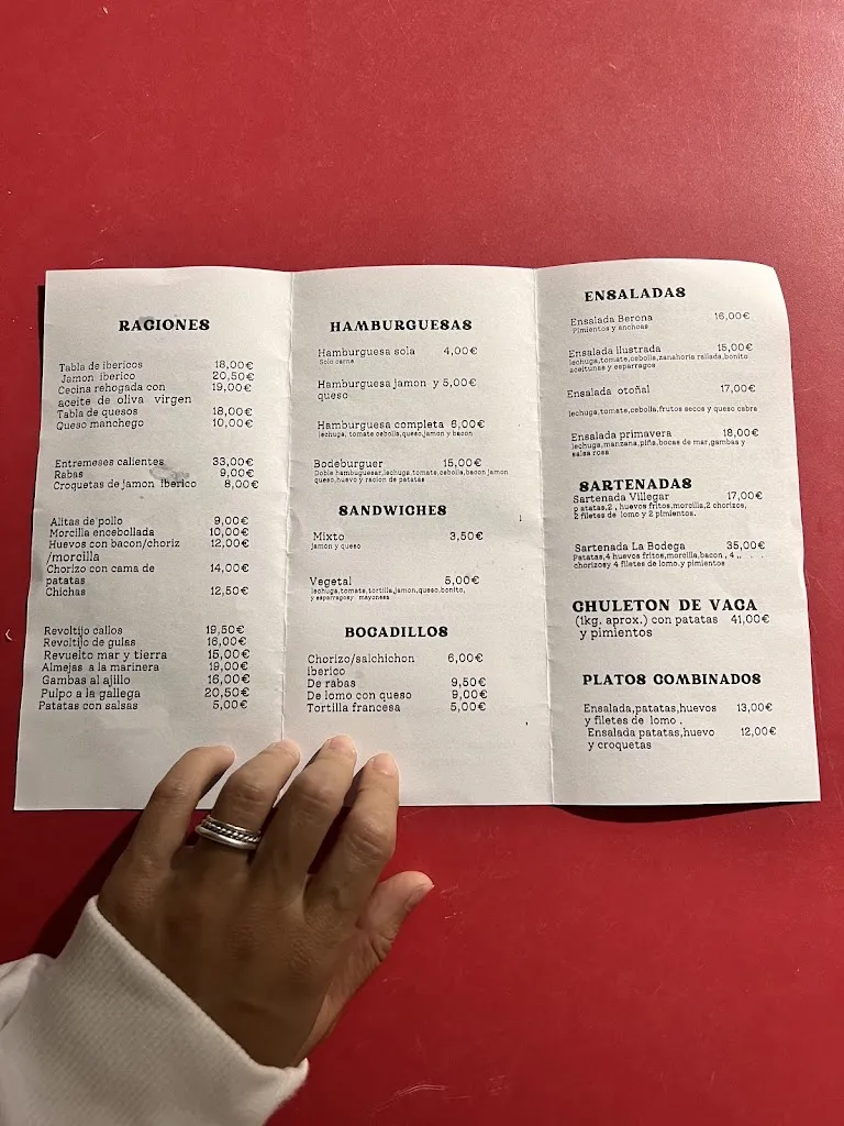 Menu_La Bodega de Villegar_Corvera de Toranzo_image_2