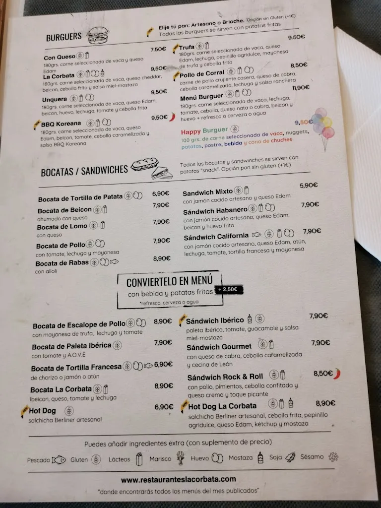 Menu_La Corbata_Corvera de Toranzo_image_2