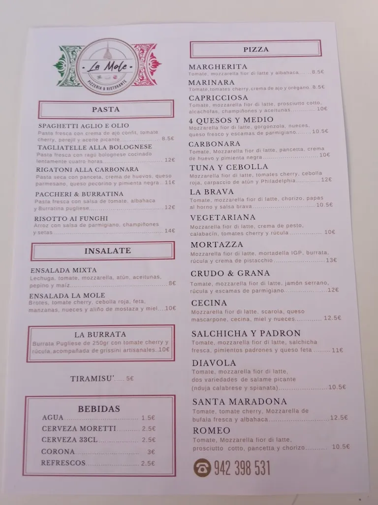 Menu_Restaurante y Pizzería La Mole_Campoo de Enmedio_image_3