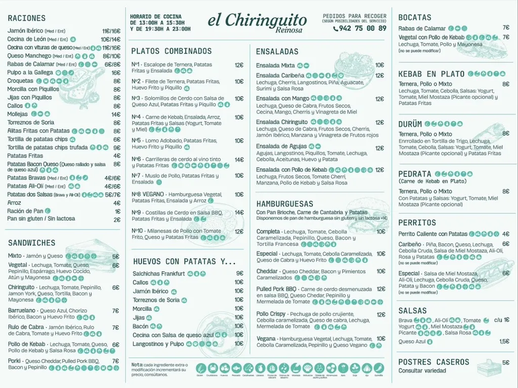 Menu_Restaurante El Chiringuito_Campoo de Enmedio_image_2