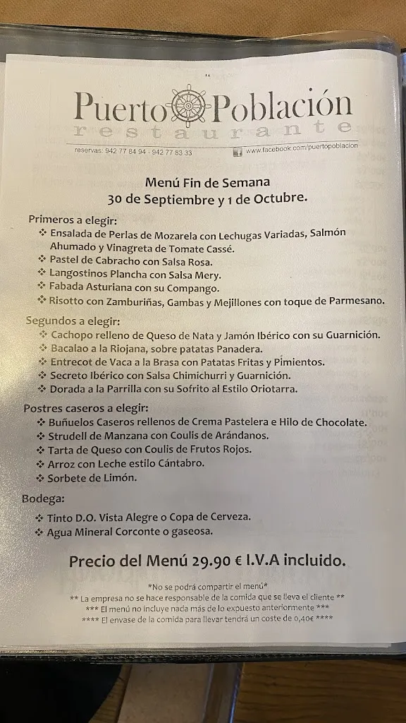 Menu_El Puerto de la Población_Campoo de Enmedio_image_1