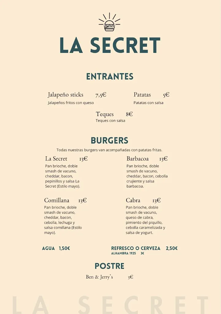 Menu_La Secret_Comillas_immagine_1