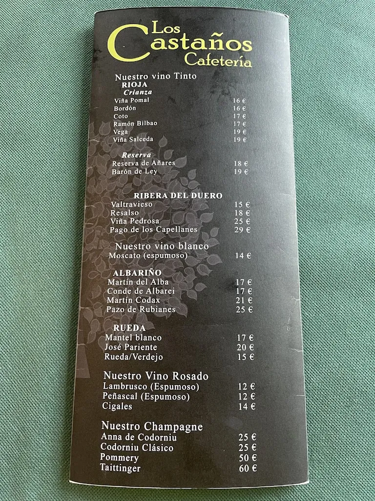 Menu_Restaurante Cafetería Los Castaños_Comillas_image_4