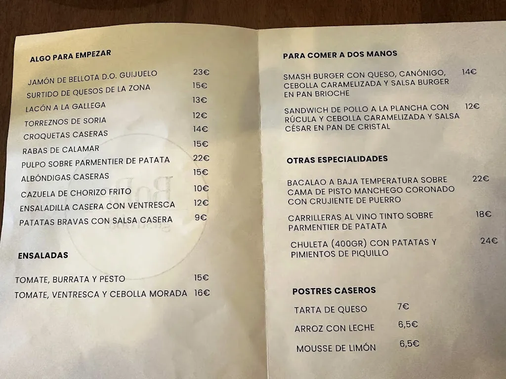 Menu_BoBe Gastrobar_Comillas_image_1