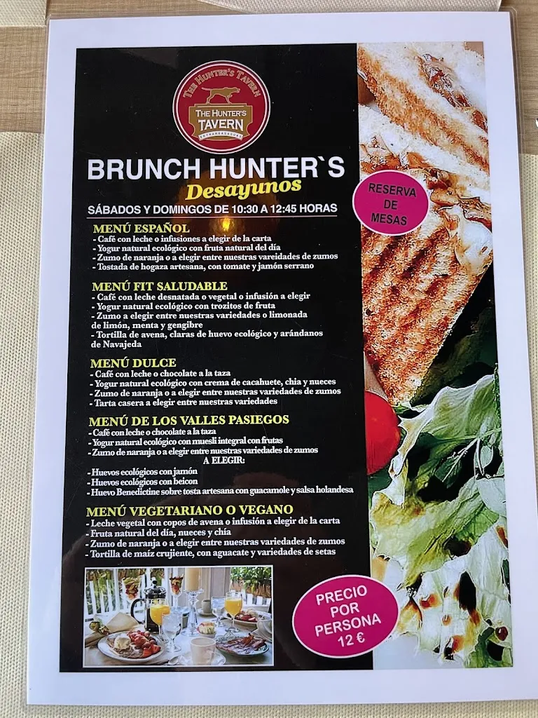 Menu_The Hunter´s Tavern_Entrambasaguas_image_2