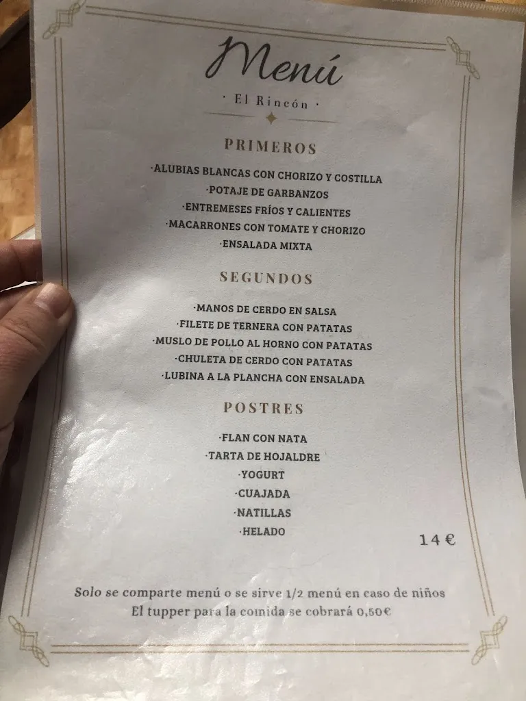 Menu_Bar El Rincón Hazas de Cesto_Hazas de Cesto_image_1