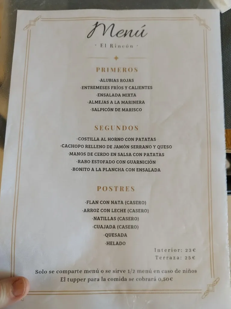 Menu_Bar El Rincón Hazas de Cesto_Hazas de Cesto_image_2