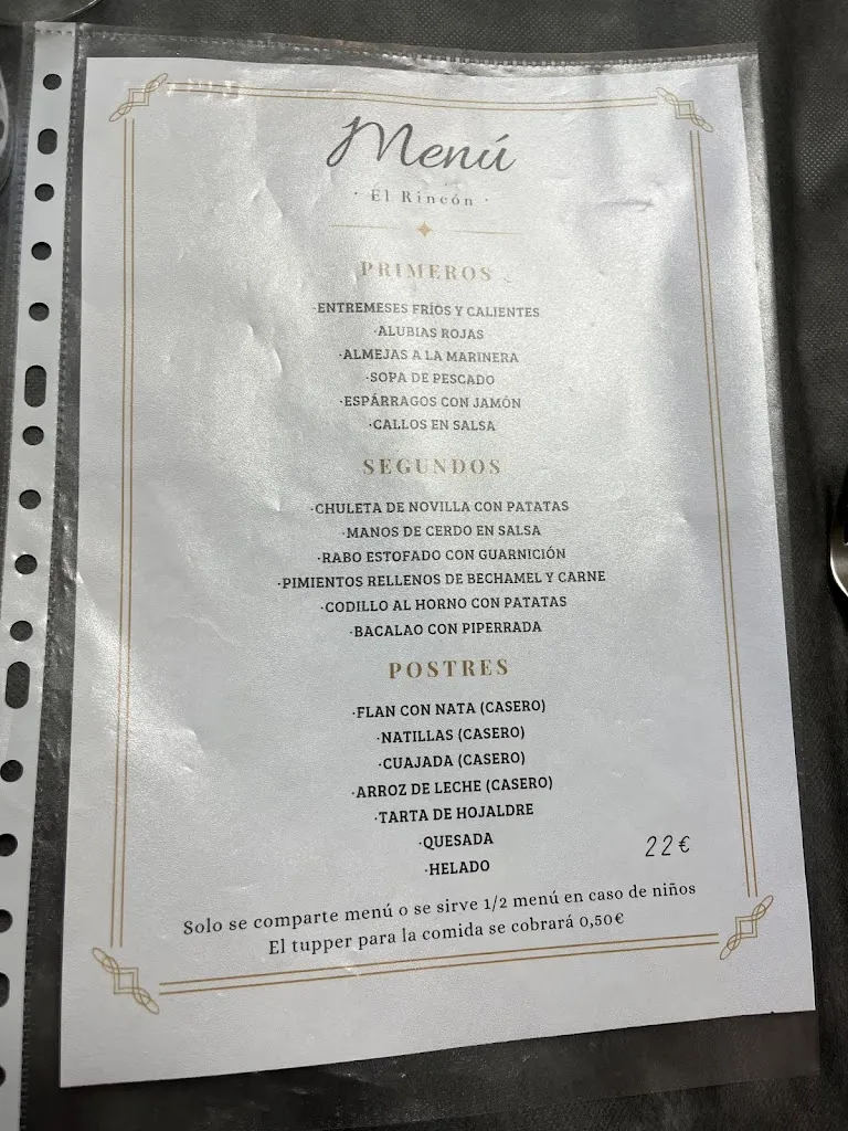 Menu_Bar El Rincón Hazas de Cesto_Hazas de Cesto_image_4