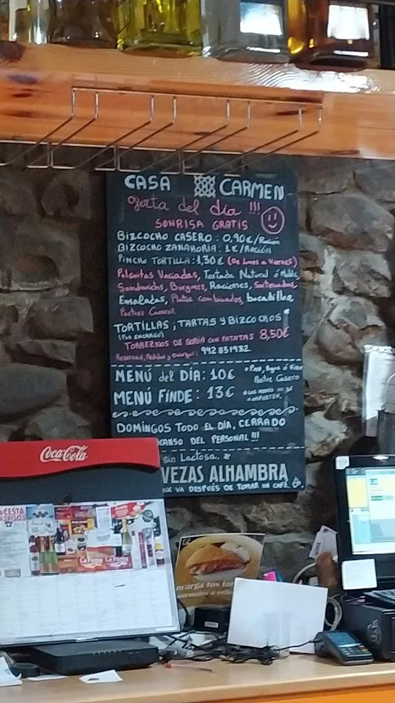 Menu_Bar Casa Carmen_Corrales de Buelna Los_image_3