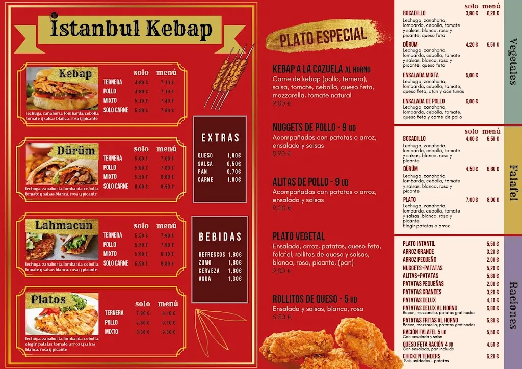 Menu_KEBAP ISTANBUL_Corrales de Buelna Los_image_1
