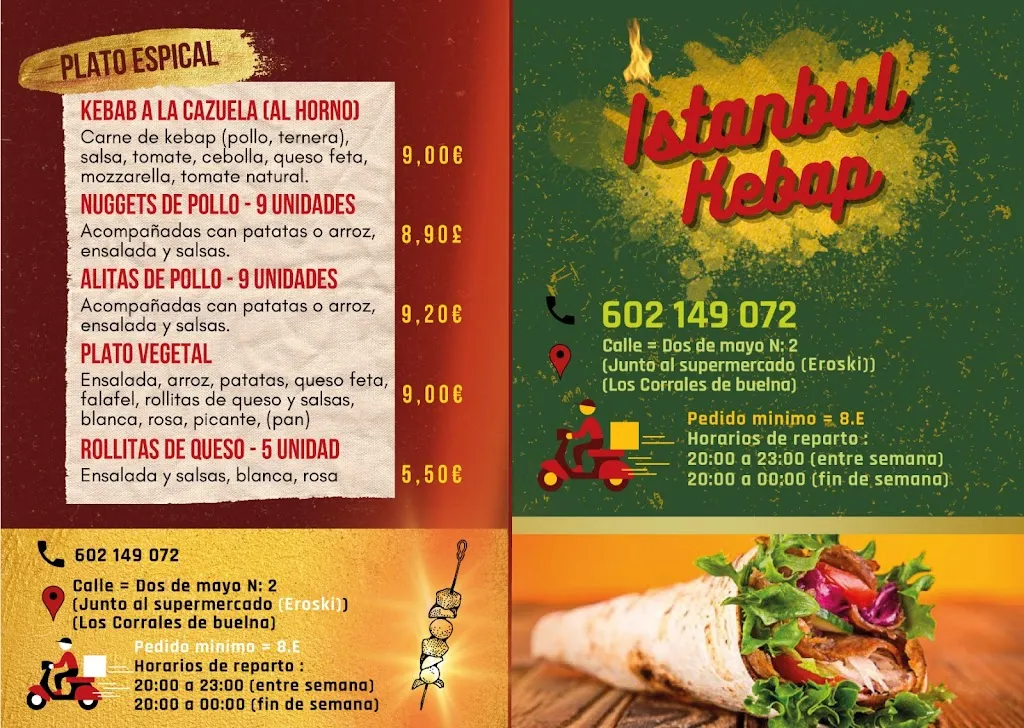 Menu_KEBAP ISTANBUL_Corrales de Buelna Los_image_4