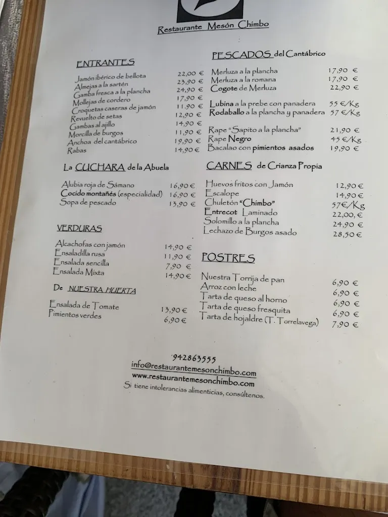 Menu_Mesón Chimbo_Guriezo_image_3
