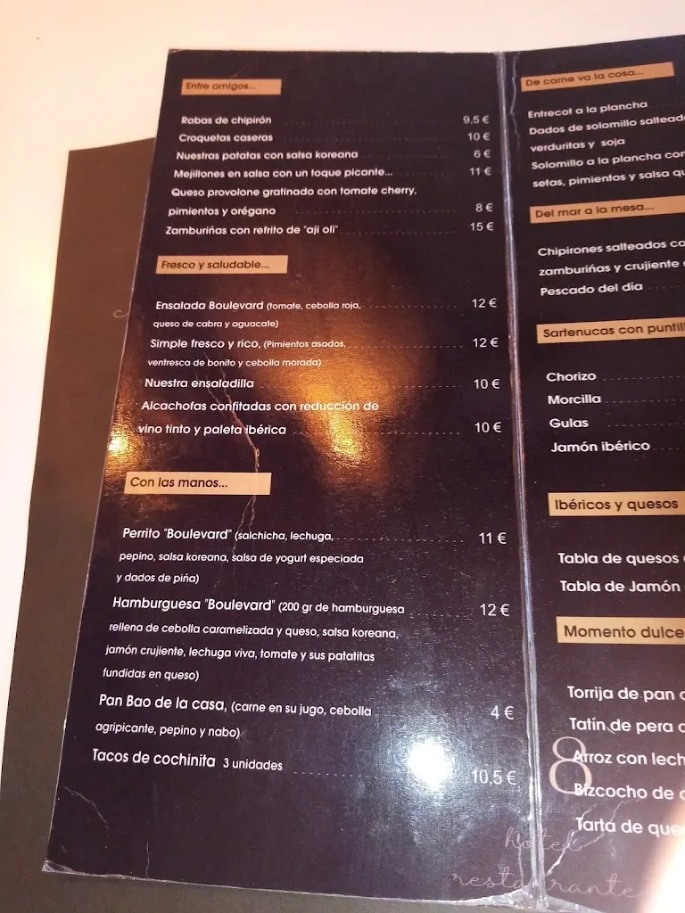 Menu_Restaurante Boulevard 8_Liérganes_image_2