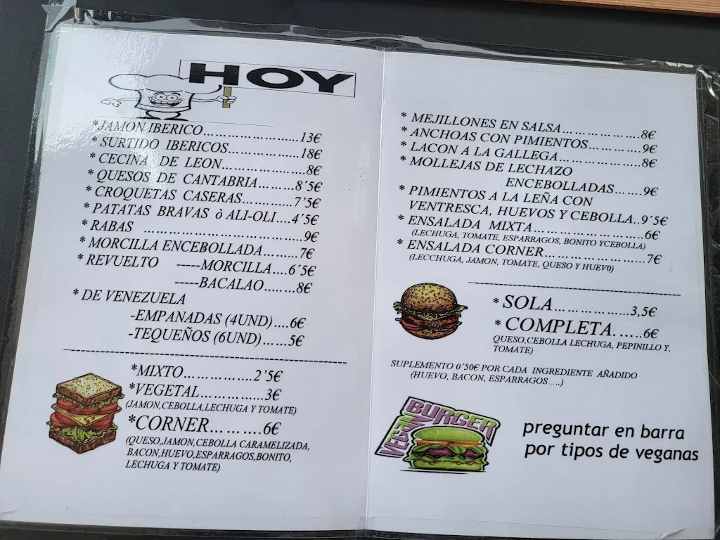 Menu_Corner Burguer_Liérganes_image_1
