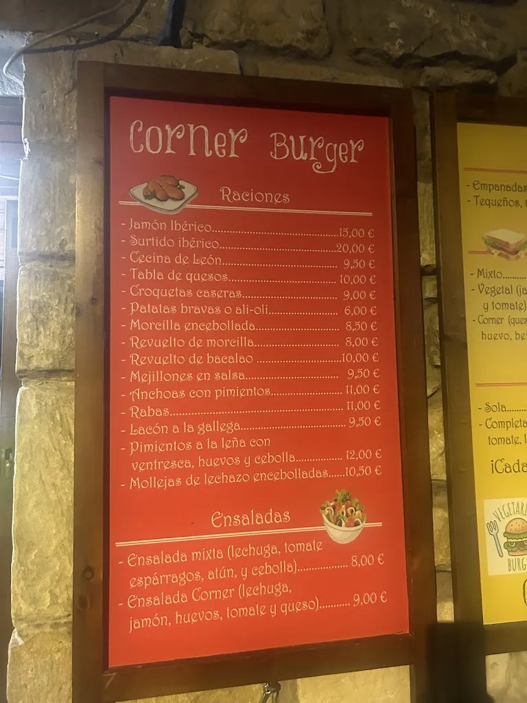 Menu_Corner Burguer_Liérganes_image_4