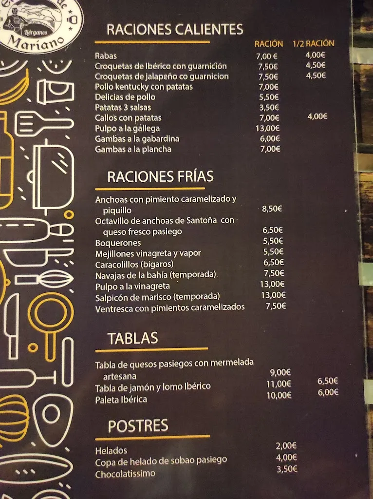 Menu_El Rincón de Mariano_Liérganes_image_2