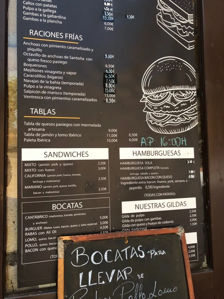 Menu_El Rincón de Mariano_Liérganes_image_4