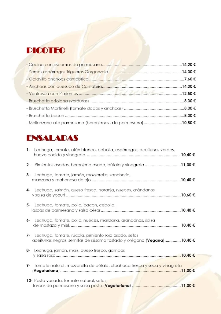 Menu_Pizzeria Martinelli_Liérganes_image_2