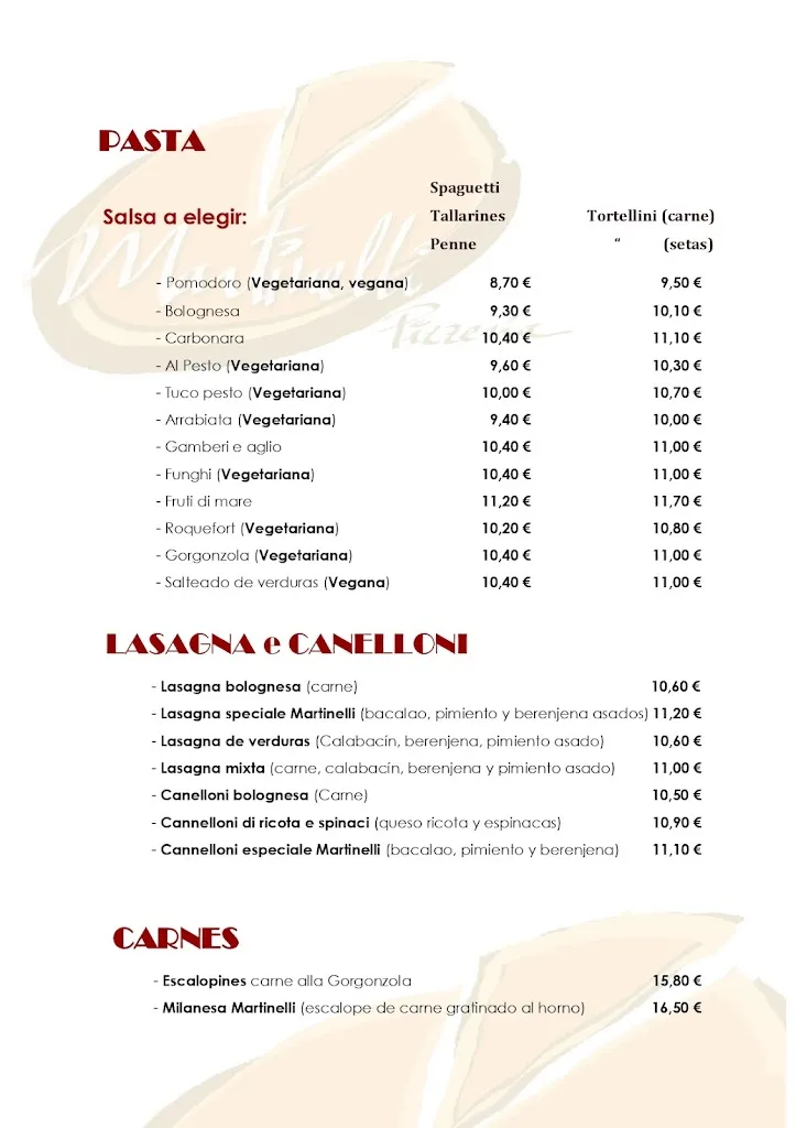 Menu_Pizzeria Martinelli_Liérganes_image_4