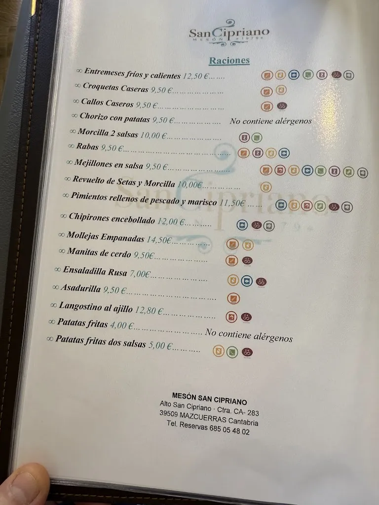 Menu_Mesón San Cipriano_Mazcuerras_image_1