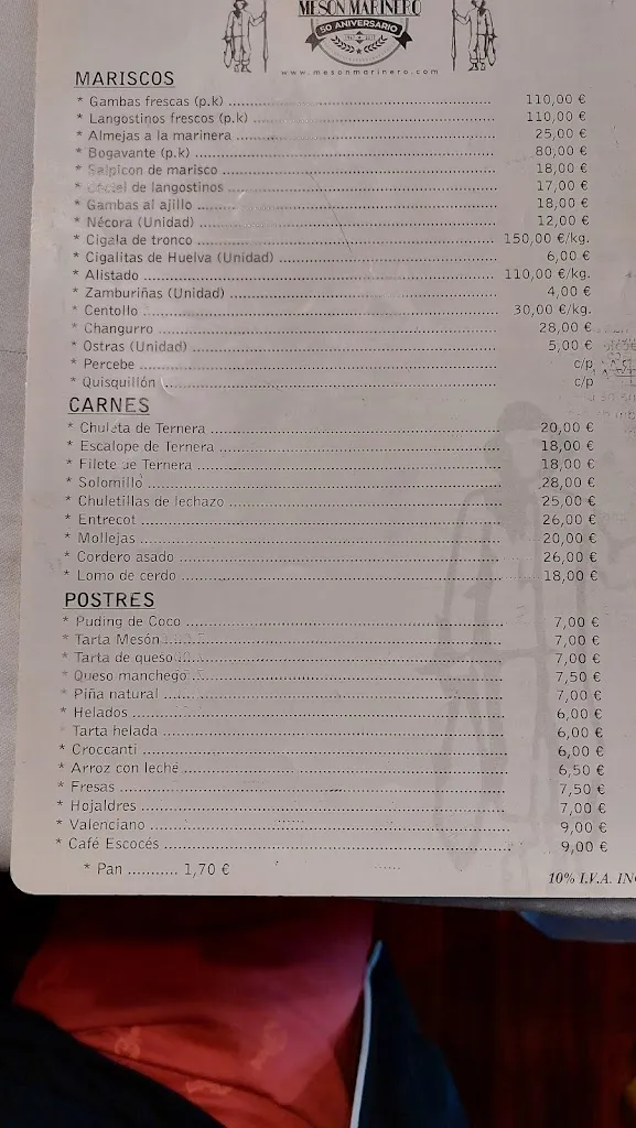 Menu_Mesón El Marinero_Castro-Urdiales_image_3