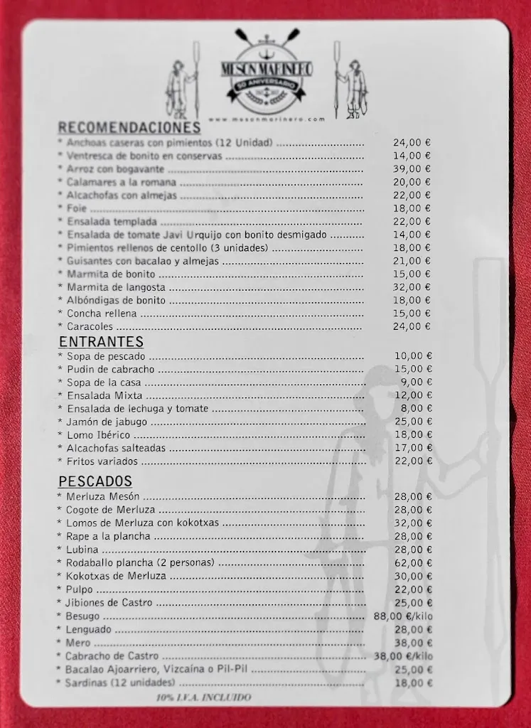 Menu_Mesón El Marinero_Castro-Urdiales_image_4
