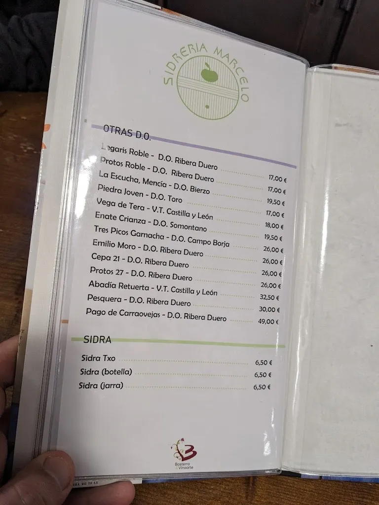 Menu_Sidrería Marcelo_Castro-Urdiales_image_4