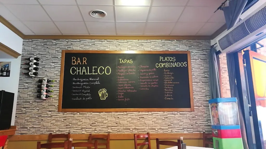 Menu_Bar Chaleco_Elche de la Sierra_image_1