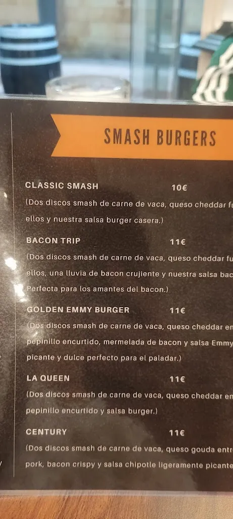 Menu_All Iron Factory_Castro-Urdiales_immagine_2