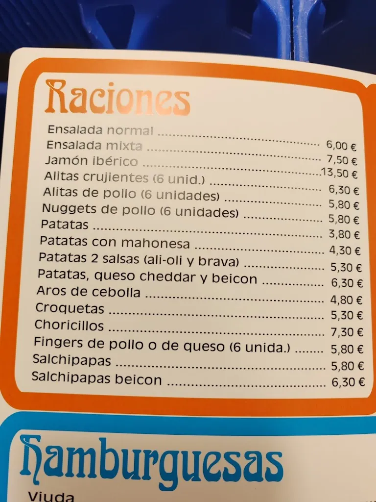 Menu_Bar la Tasca_Castro-Urdiales_image_1