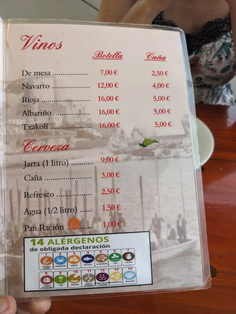 Menü_Asador Perla_Castro-Urdiales_Bild_2