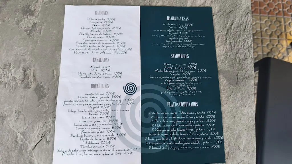 Menu_La Revancha_Castro-Urdiales_image_1