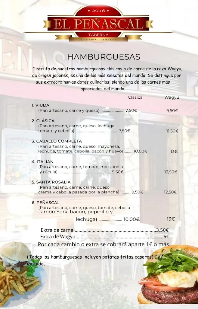 Menu_TABERNA PEÑASCAL_Castro-Urdiales_image_2