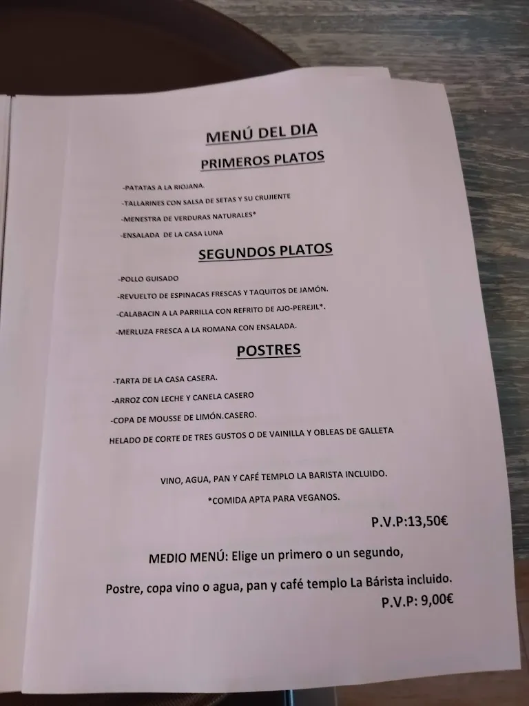Menu_Café Bar Luna_Castro-Urdiales_immagine_2