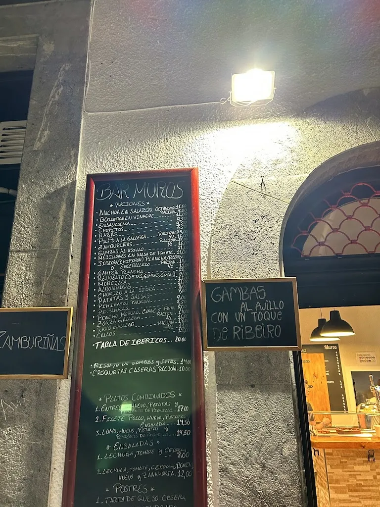 Menu_Bar Muro's_Castro-Urdiales_image_4