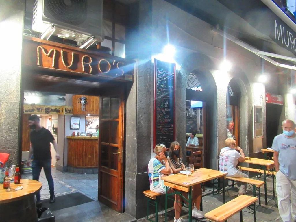 Bar Muro's restaurant in Castro-Urdiales