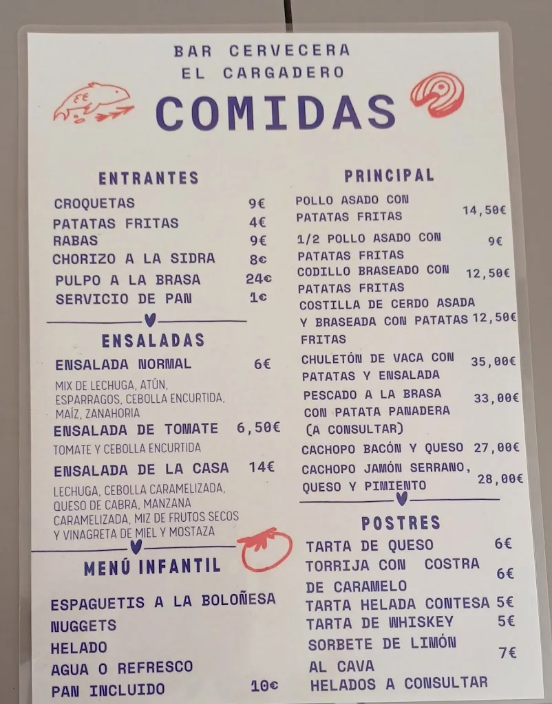 Menu_Asador Restaurante El Cargadero Dicido_Castro-Urdiales_image_4