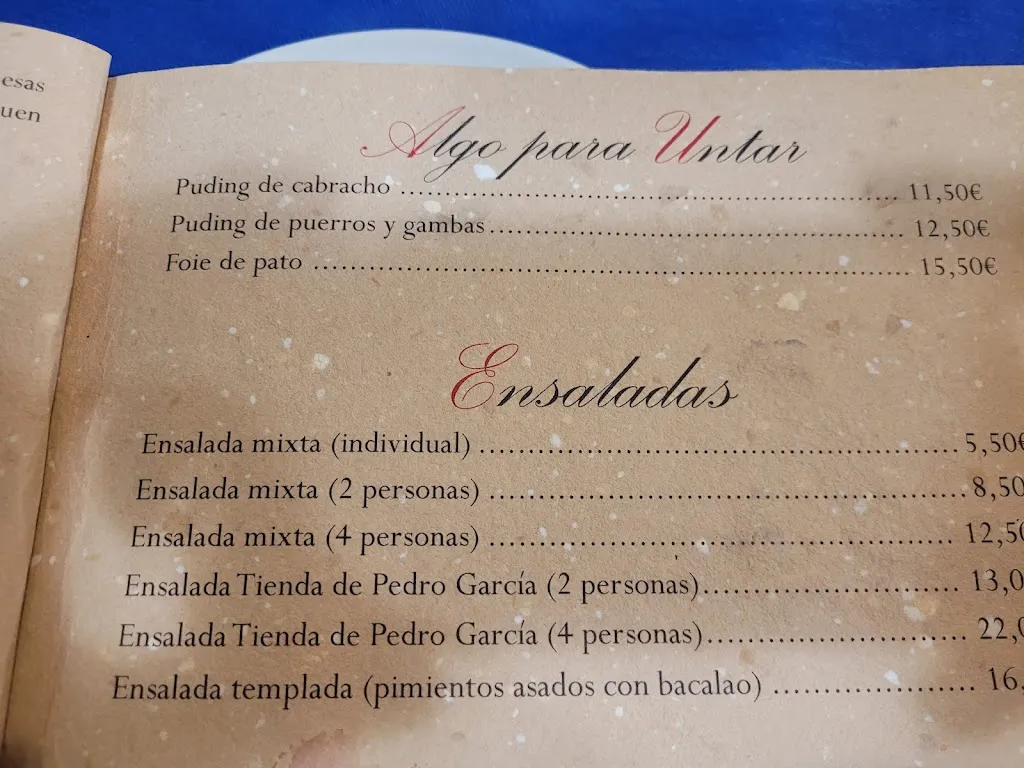 Menu_La Tienda de Pedro García_Medio Cudeyo_immagine_3