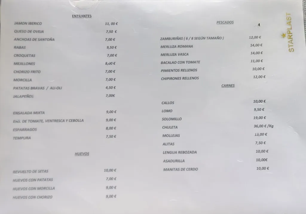 Menu_Restaurante Malanda_Medio Cudeyo_immagine_1